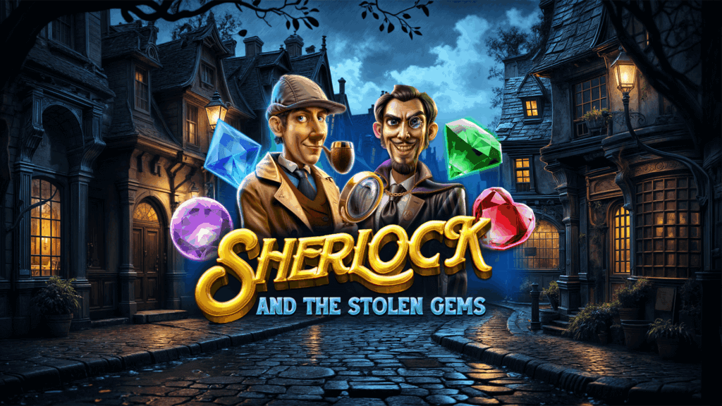 Sherlock and the Stolen Gems by Red Rake Gaming