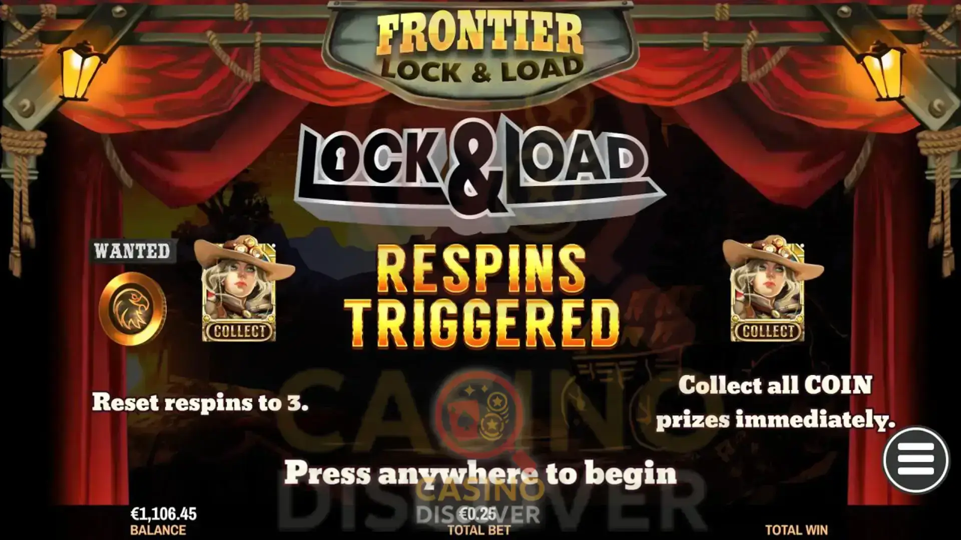 Frontier Lock & Load Slor Respin
