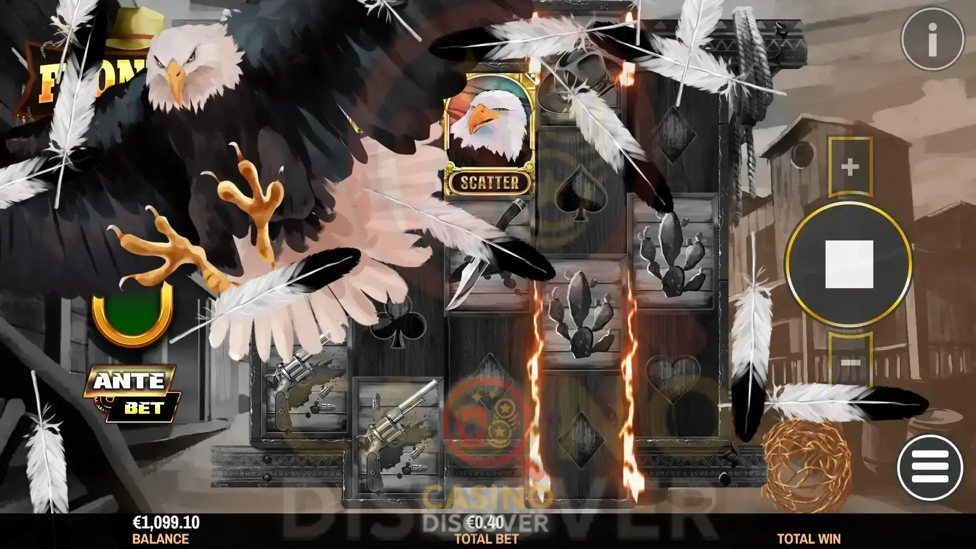 Frontier Lock & Load Slot Scatter