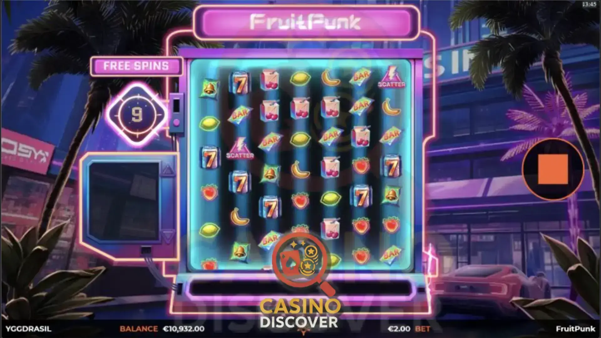 FruitPunk by Yggdrasil Slot Demo and Review