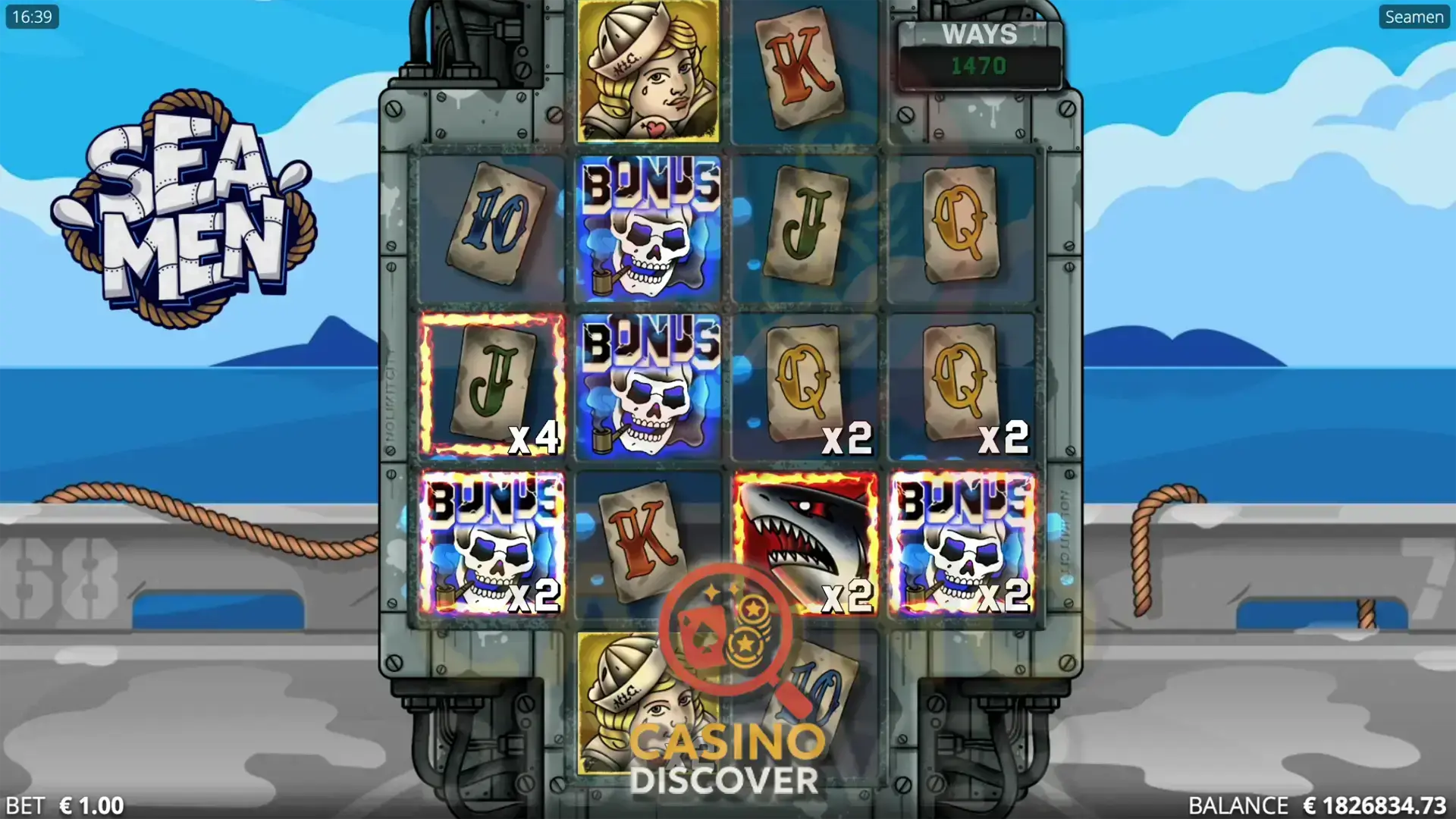 Seamen by Nolimit City: Slot Bonus Buy Feature